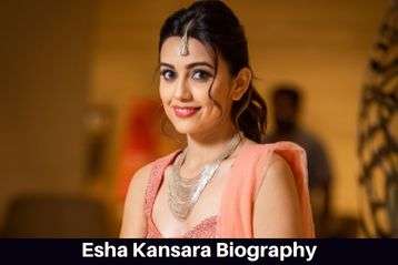 Esha Kansara Biography