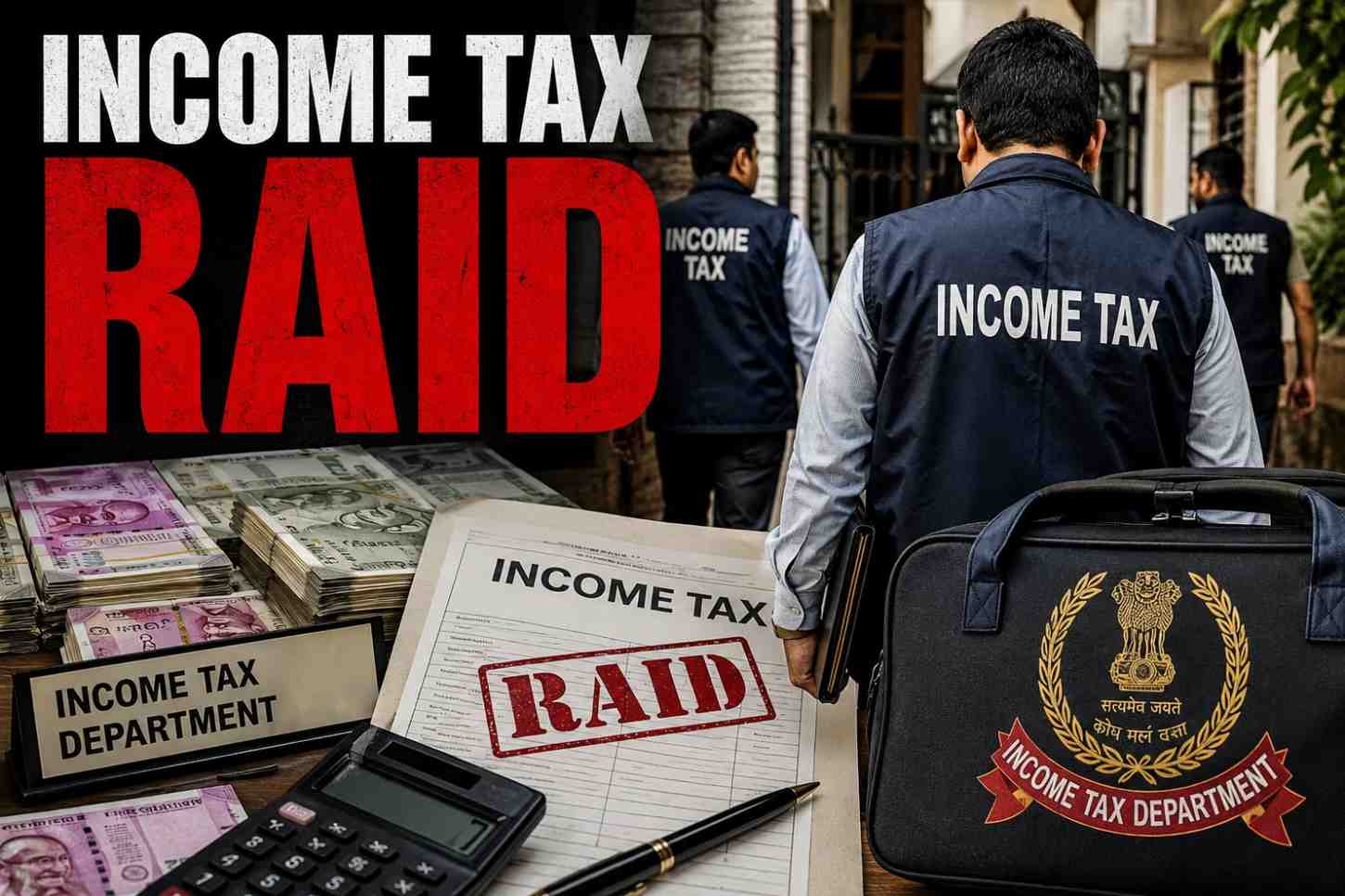 Income Tax Department Finds Cash Worth 3 Times Declared Income; Probe Links 11 Firms to Alleged Bogus Donations