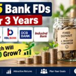Top 5 Bank FDs for 3 Years: How Much Will ₹10,000 Grow? 6 Top 5 Bank FDs for 3 Years