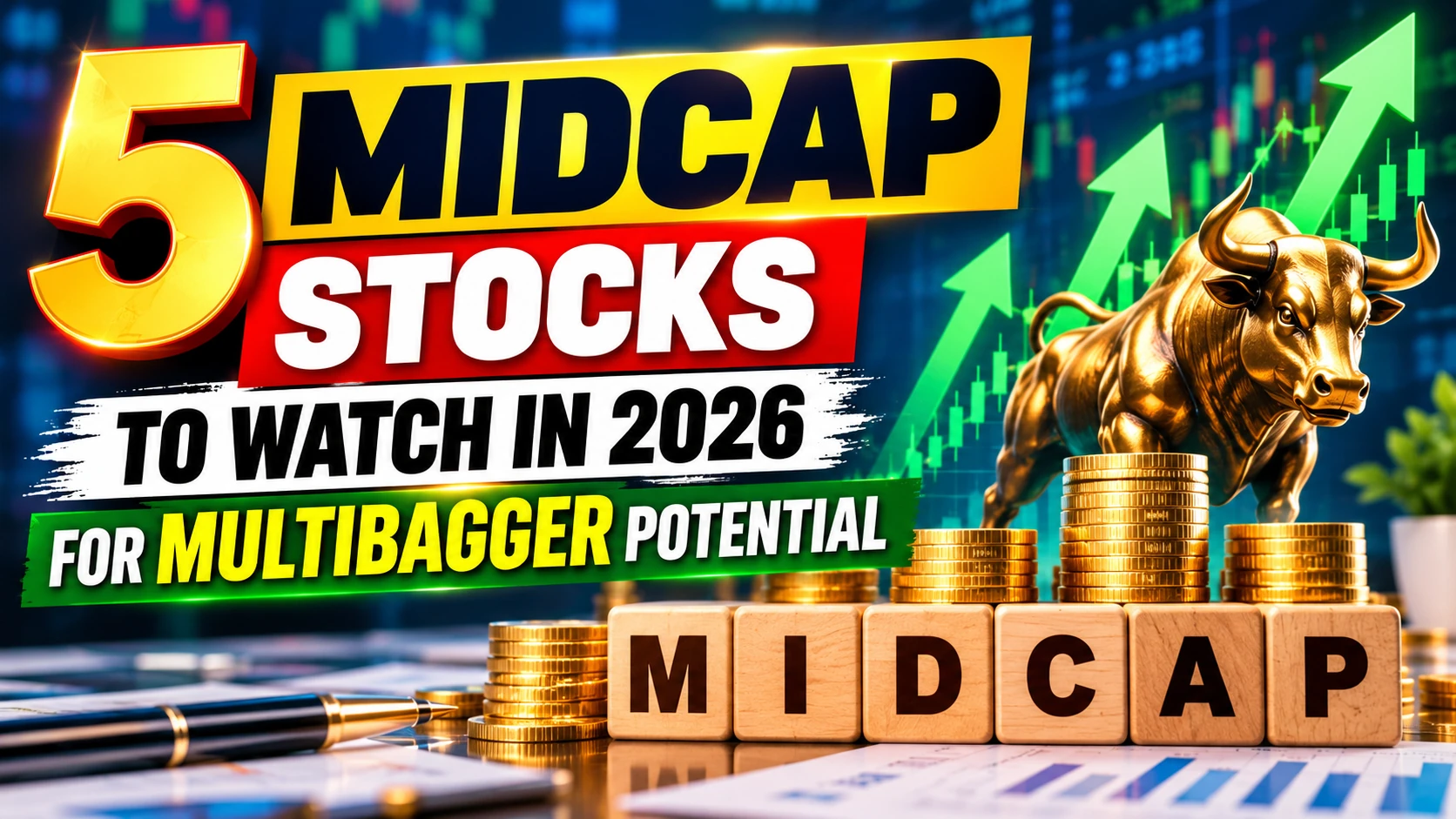5 Midcap Stocks to Watch in 2026 for Multibagger Potential
