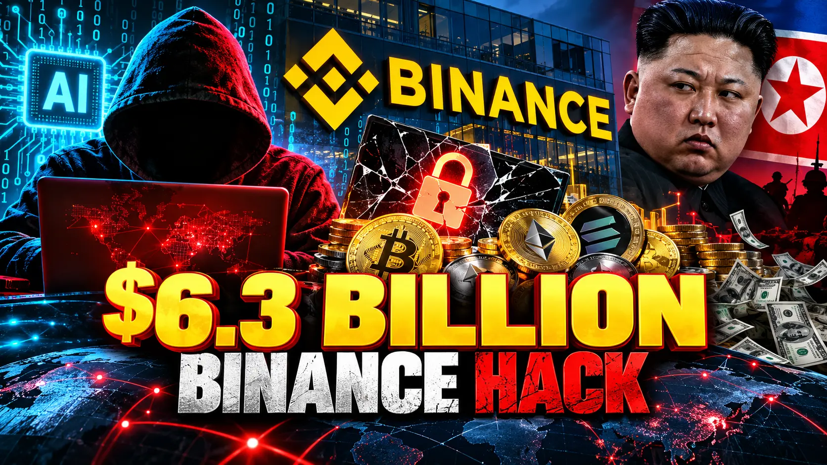 Binance Hack 2026: $6.3 Billion Crypto Theft