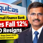 Equitas Small Finance Bank Shares Fall 12% as CEO Resigns 2 Equitas Small Finance Bank Shares