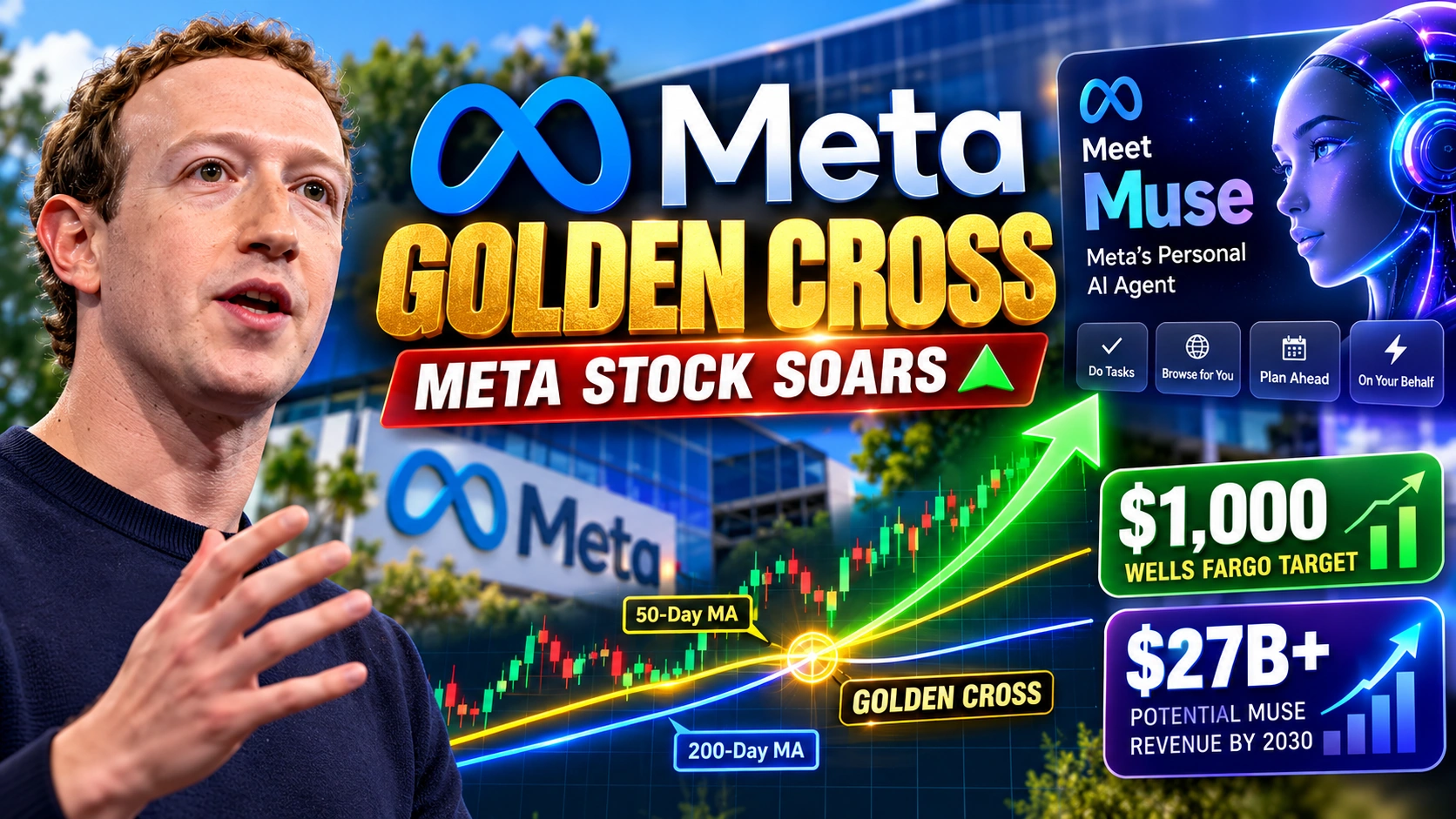 Meta Stock Golden Cross: Can Muse AI Push META Higher?